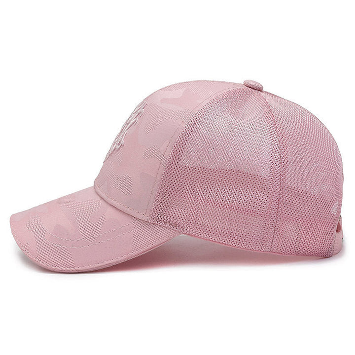 Women's Sporty Trucker Cap with Breathable Mesh Back Kalsten