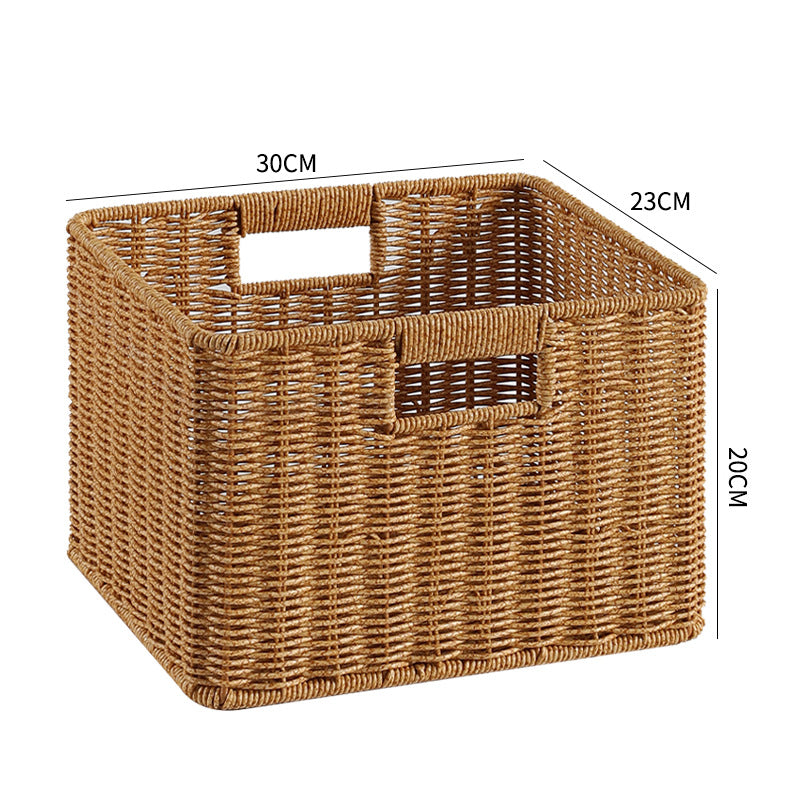 Premium Handwoven Square Storage Basket Kalsten