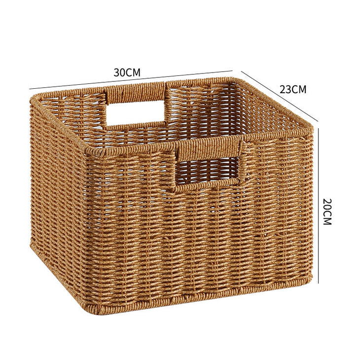Premium Handwoven Square Storage Basket Kalsten