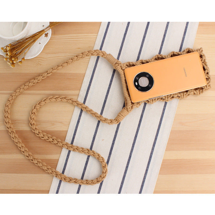 Macramé Shoulder Bag in Creative Net Design Kalsten