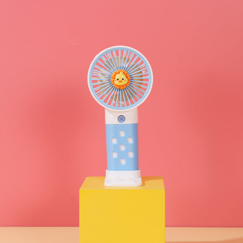 Women's Portable Mini Hand Fan with Cute Rabbit Design Kalsten