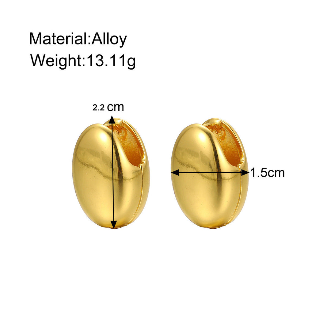 Stylish stainless steel stud earrings Kalsten