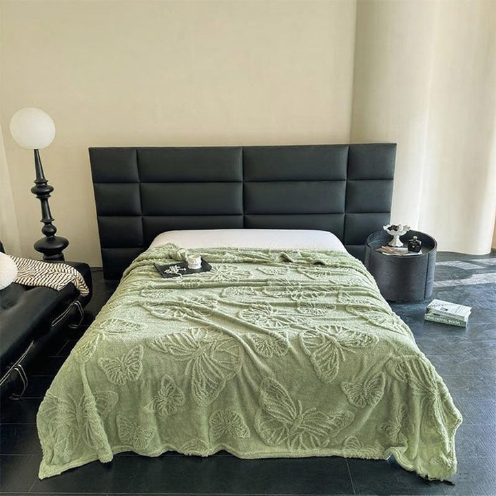 Ladies Luxurious Bedspread with Butterfly Pattern Kalsten