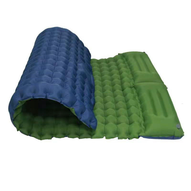 Inflatable sleeping pad with comfort zones Kalsten