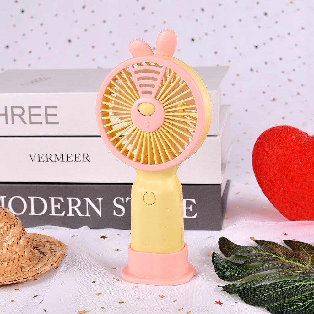 Unisex Portable Hand Fan with Cute Animal Design Kalsten