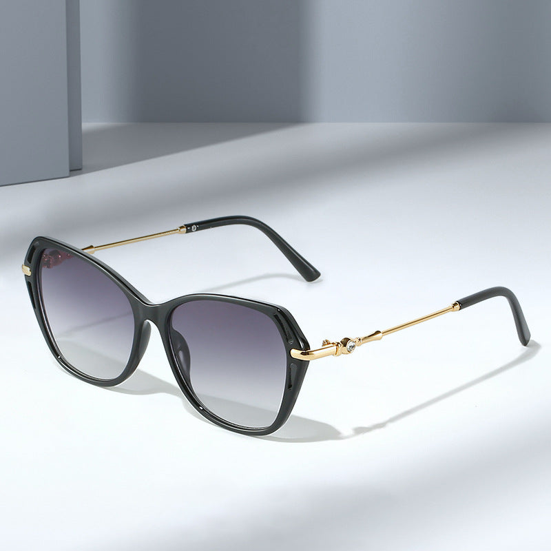 Women's fashionable Cat-Eye sunglasses with elegant metal frame Kalsten