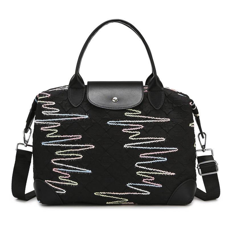 Fashionable Travel Bag With Multifunctional Storage Compartments Kalsten