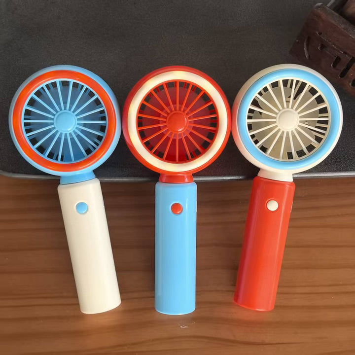 Ladies Portable Mini Hand Fan with Ergonomic Grip and Variable Speed Kalsten