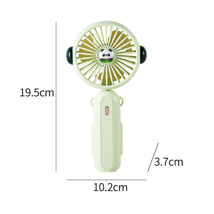 Women Portable Mini Hand Fan with Cute Panda Design Kalsten