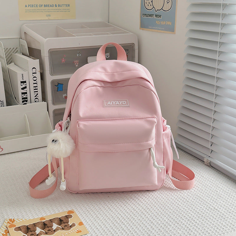 Compact Multi-Pocket School Backpack