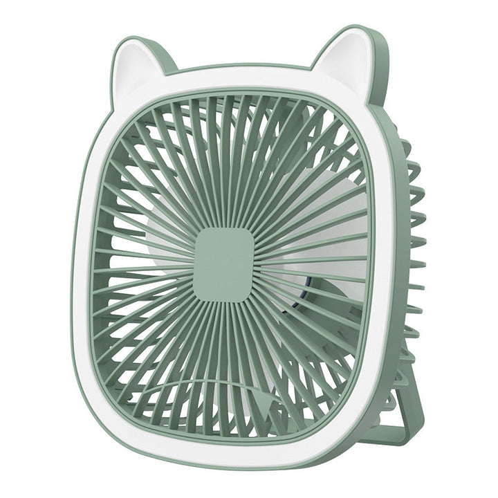 Ladies Portable Mini Table Fan in Cute Cat Design Kalsten