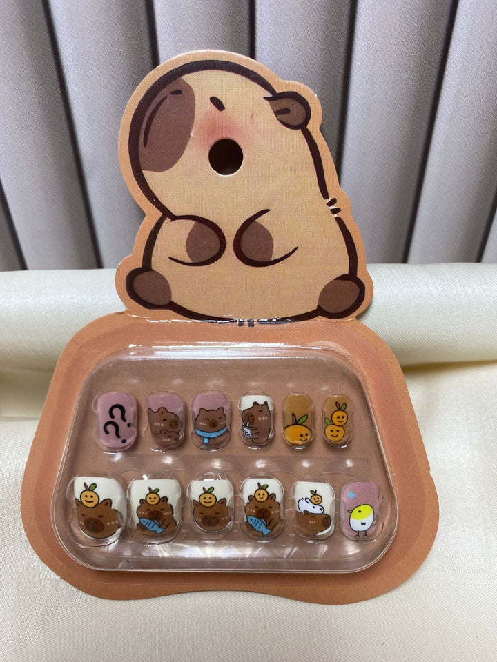 Artificial nails with sweet animal design Kalsten