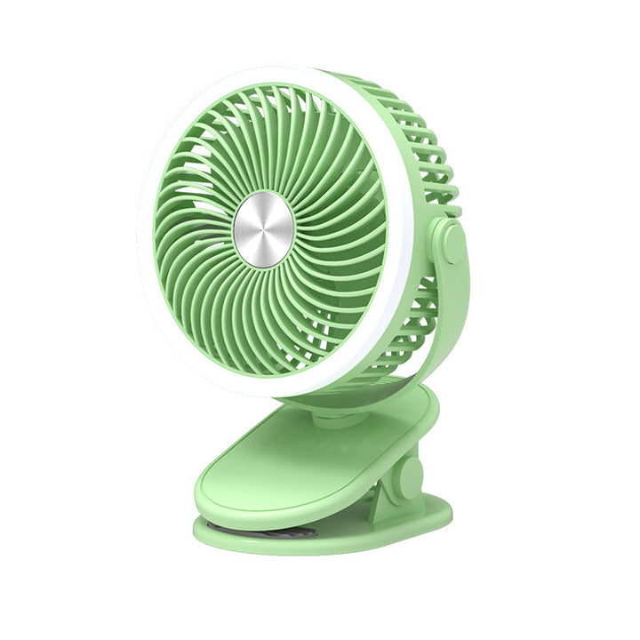 Unisex Compact Table Fan with Flexible Clamp Attachment Kalsten