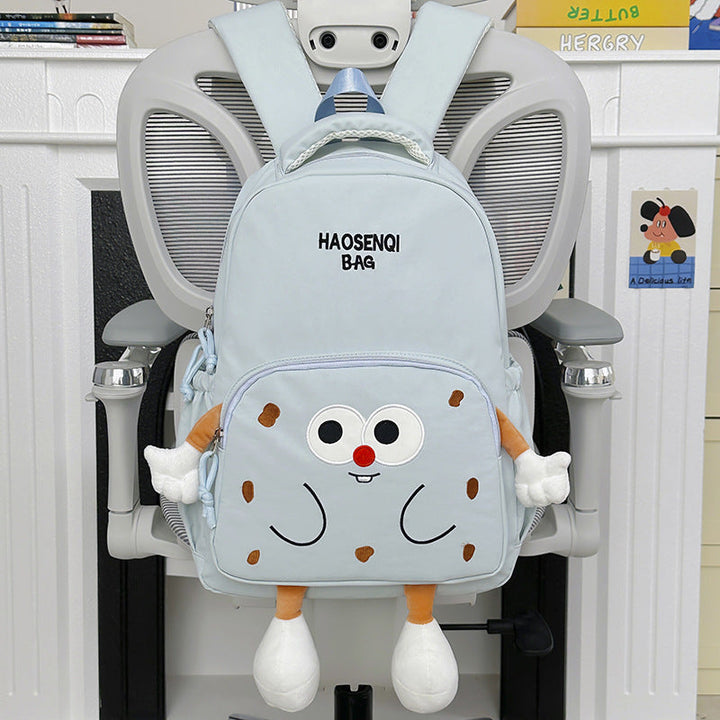 Character-Themed Plush School Backpack