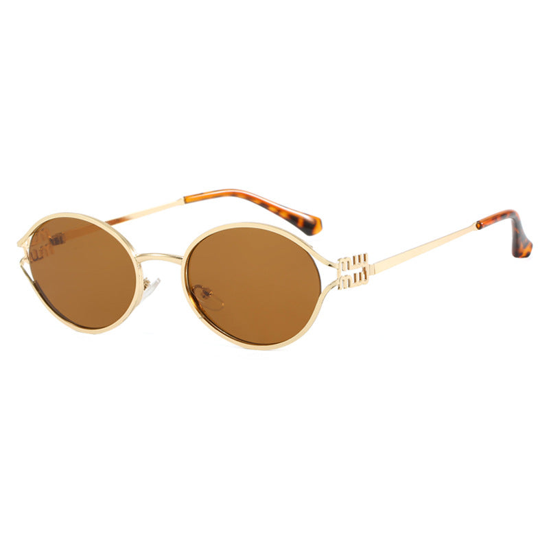 Ladies elegant oval sunglasses Kalsten