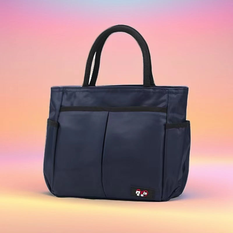 Multi-Pocket Candy Print Tote Bag Kalsten