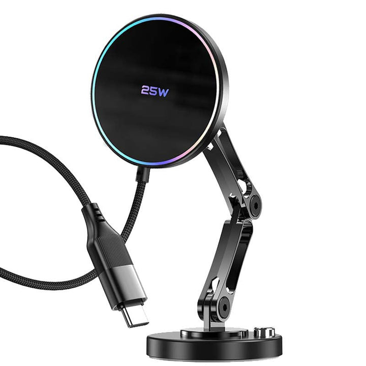 Unisex Magnetic Wireless Charging Holder with Flexible Joint Arm Kalsten