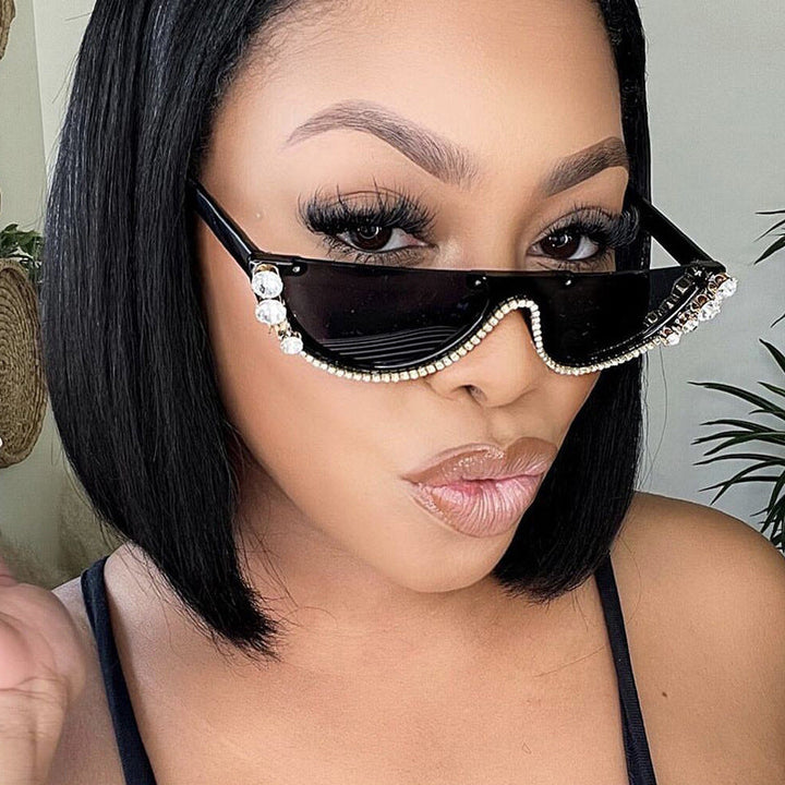 Women's stylish designer sunglasses with sparkling accents Kalsten