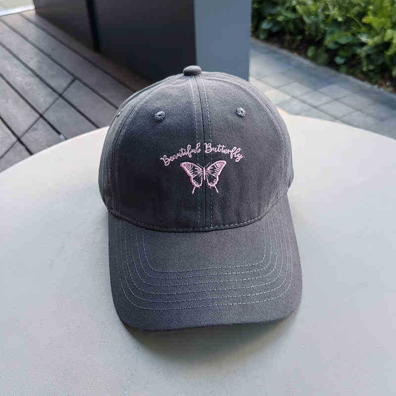 Women's Embroidered Butterfly Cap Kalsten