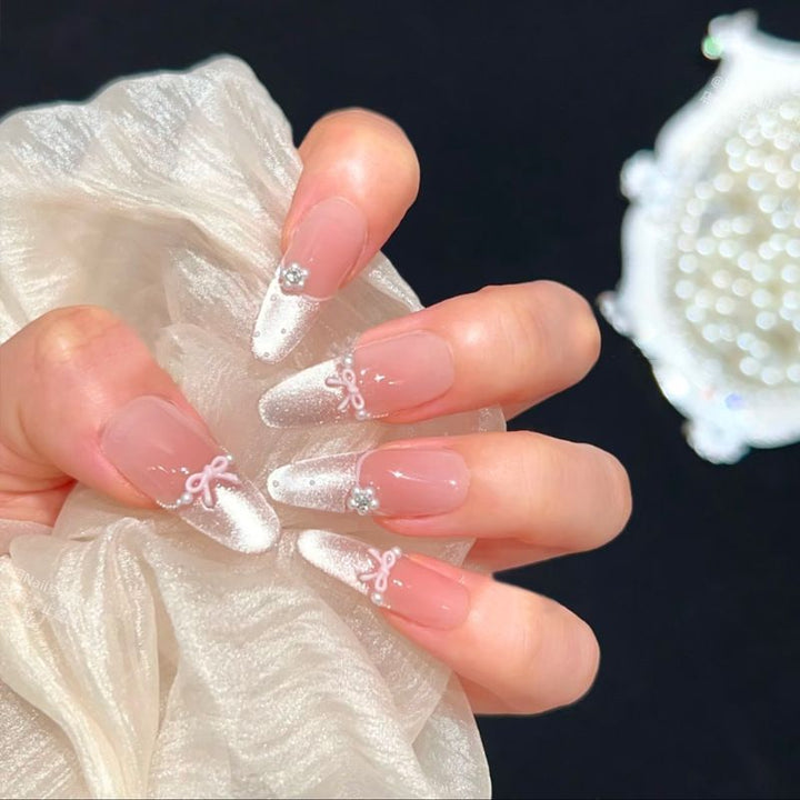 3D Embellished Press-On Nail Art Set Kalsten