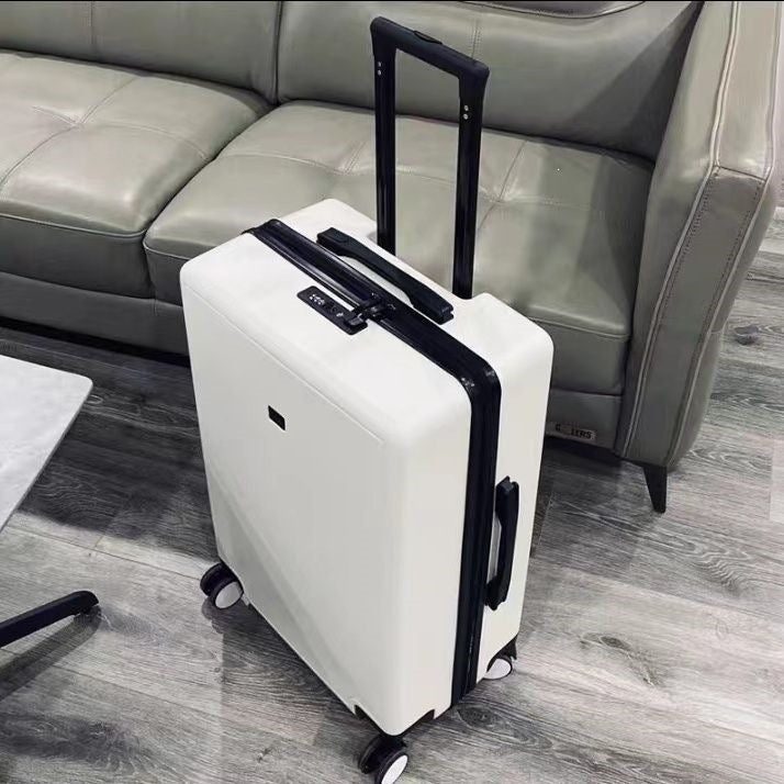 hardshell spinner carry-on suitcase with telescopic handle double-spinner wheels built-in TSA combination lock scratch-resistant ABS shell Kalsten