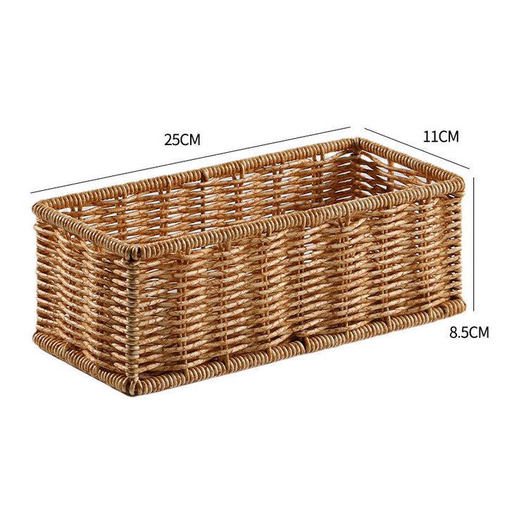 Rectangular Woven Organizer Basket Kalsten