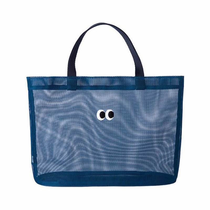 Practical beach bag with mesh structure Kalsten