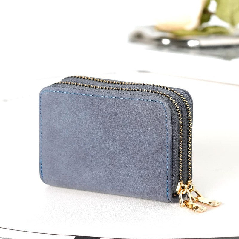 Double Folded Wallet Made of High-Quality Genuine Leather Kalsten