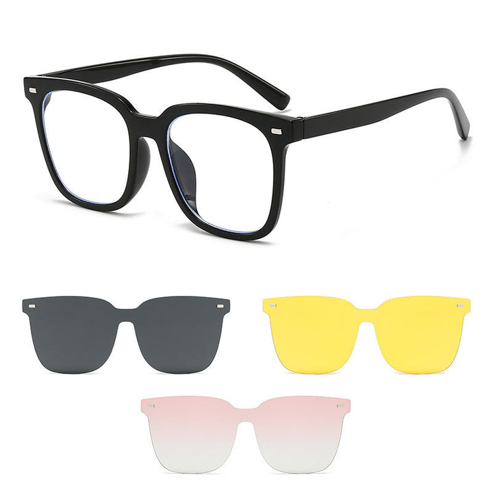 Ladies fashionable sunglasses in trendy oversized style Kalsten
