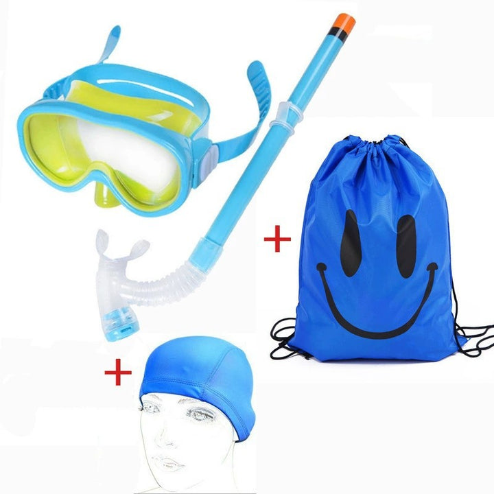 Diving goggles set with breathable snorkel and waterproof backpack Kalsten