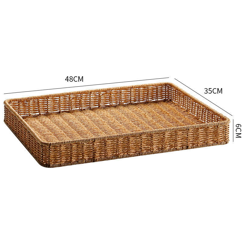 Handwoven Decorative Storage Tray Kalsten