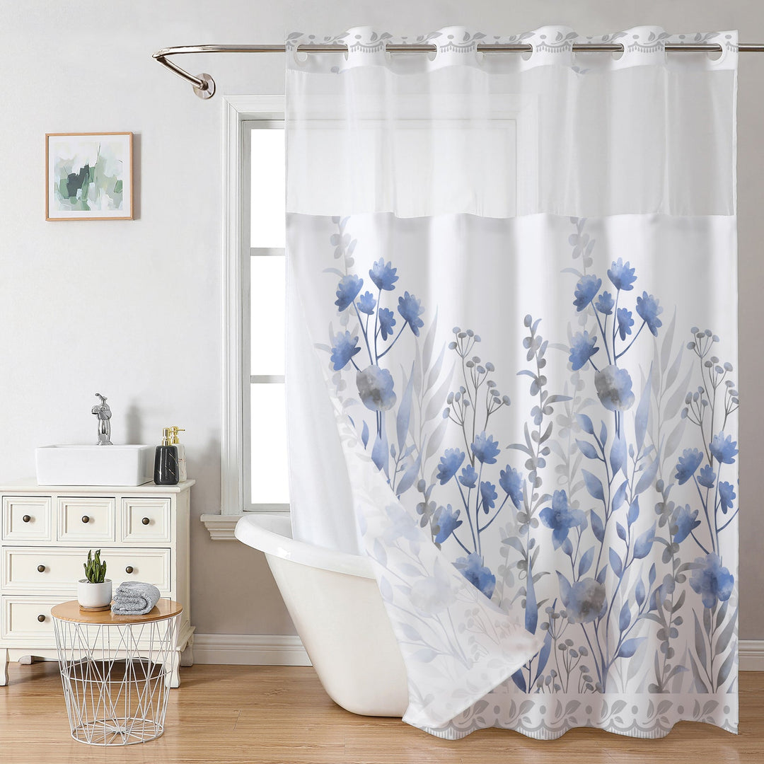 Floral Design Shower Curtain Kalsten