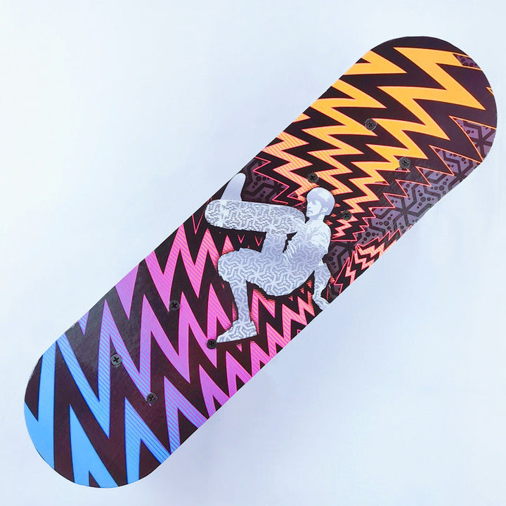 Cartoon-Themed Mini Skateboard Kalsten