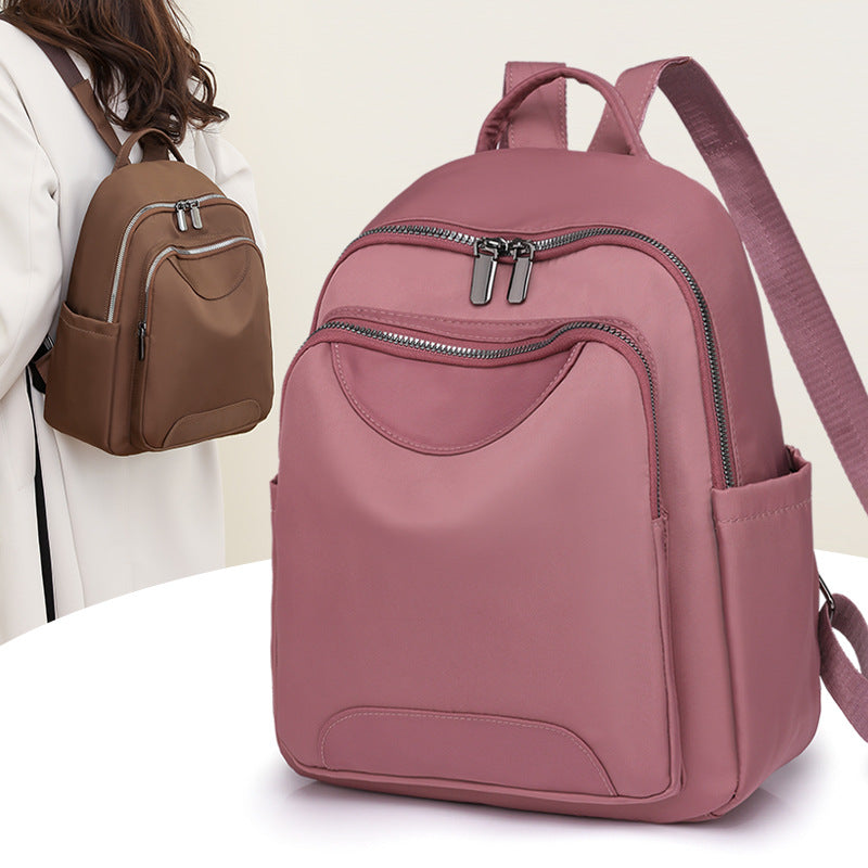 Sleek Minimalist Zip-Front Backpack Kalsten