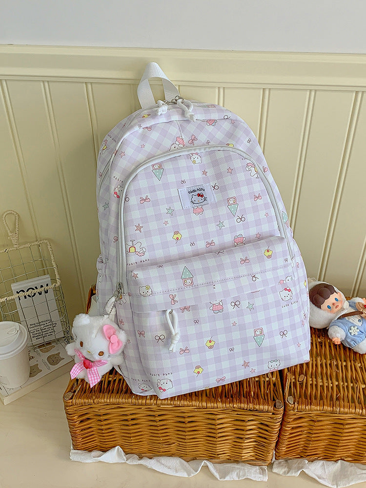Cute Kawaii-Themed School Backpack