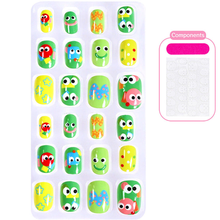Themed Summer Beach Nail Art Press-On Nails Kalsten