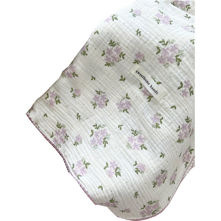 Women's Cozy Blanket with Floral Design Kalsten