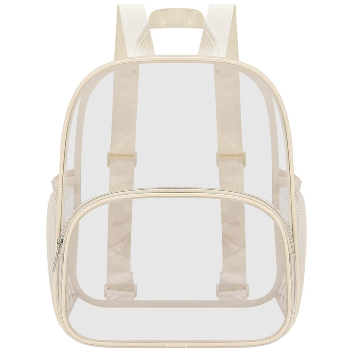 Unisex transparent everyday backpack with reinforced bottom and breathable straps Kalsten