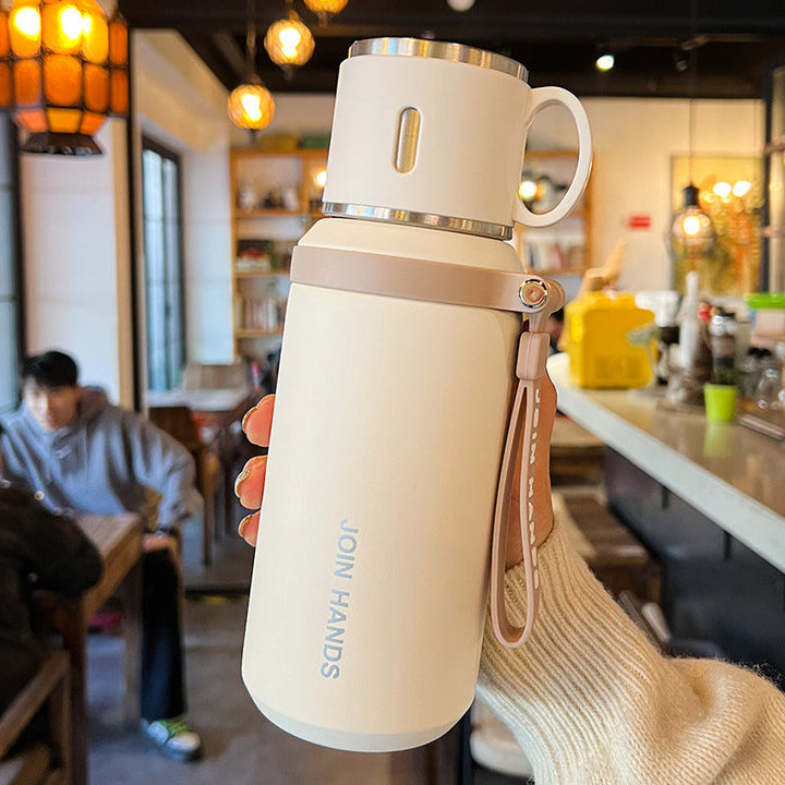 Women's Insulating Water Bottle with Practical Carrying Handle Kalsten