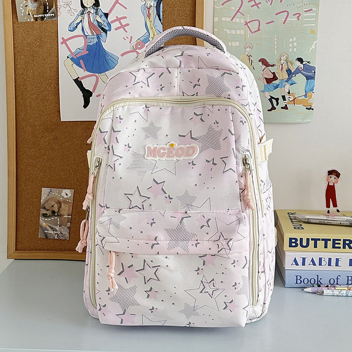 Star-Printed Multifunctional Backpack Kalsten