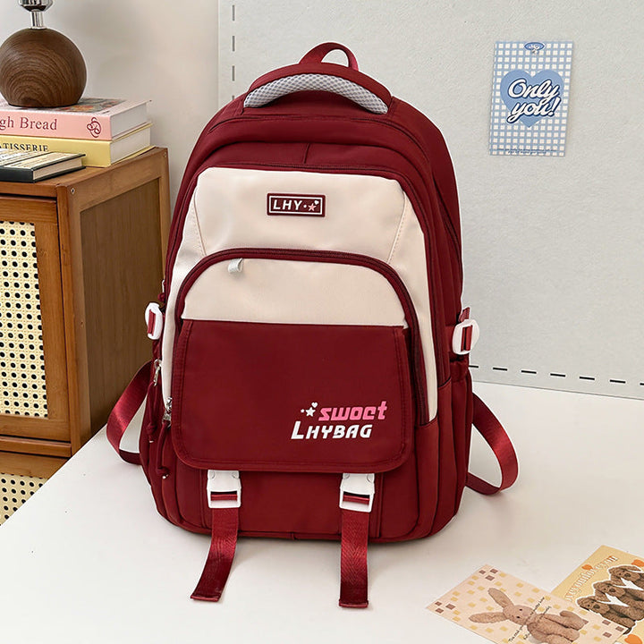 Multi-Pocket Casual School Backpack