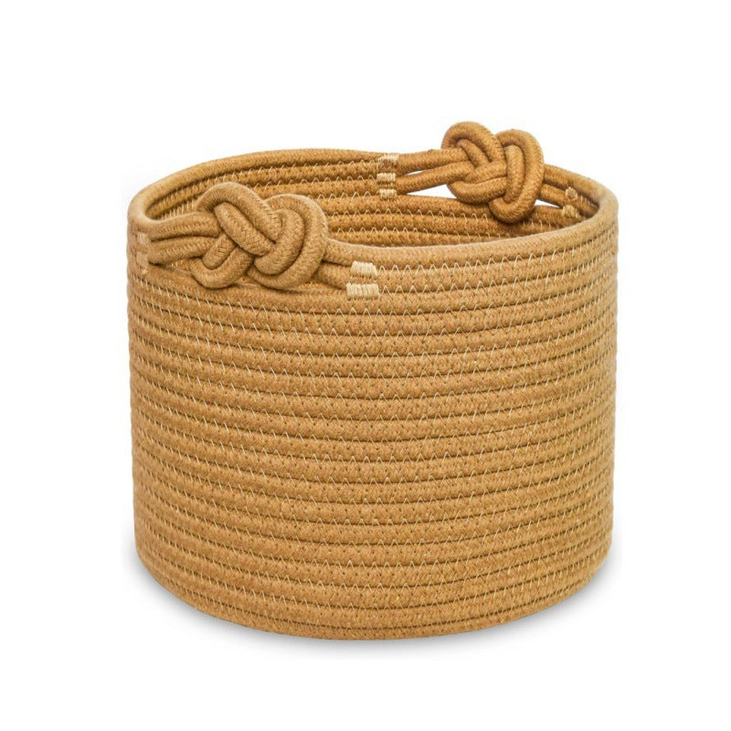 Women’s storage basket with decorative knot design Kalsten