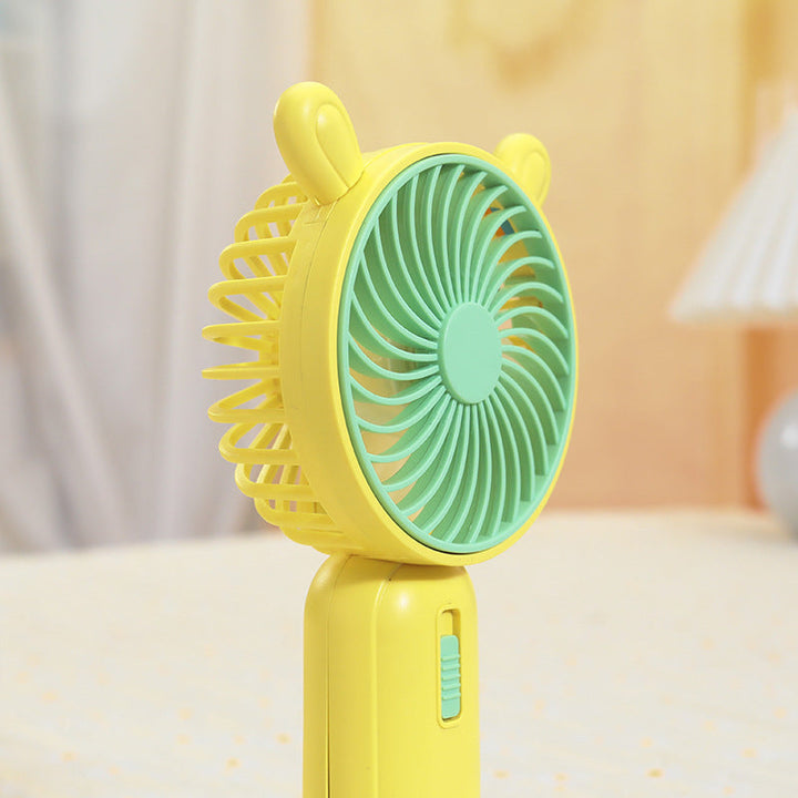 Women's portable hand fan in creative bear design Kalsten