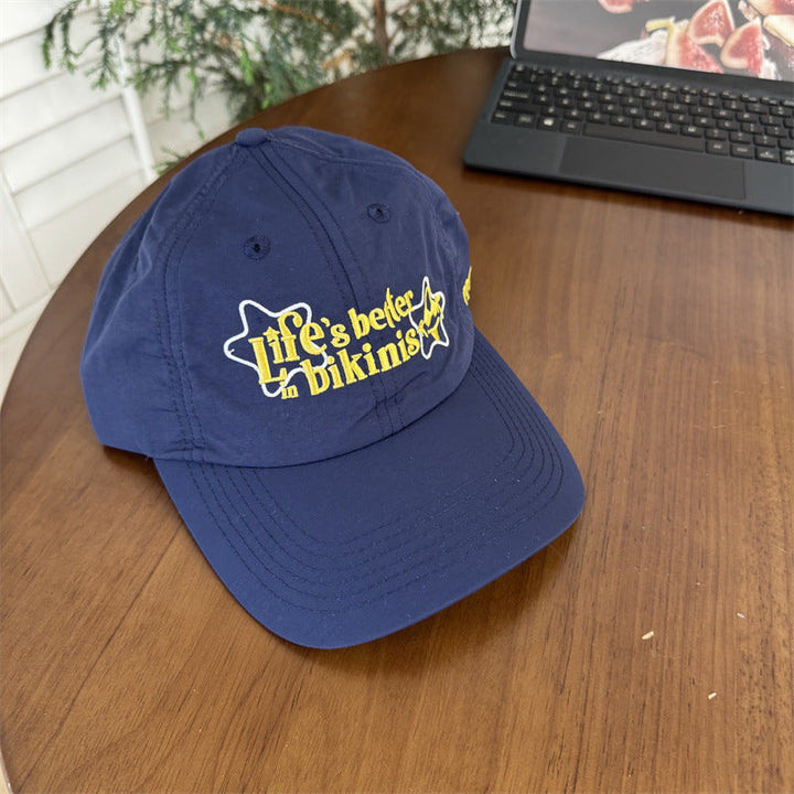 Women's Cotton Baseball Cap with Motivational Quote Kalsten