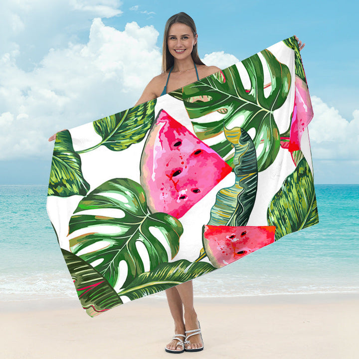 Beach towel with artistic mandala design Kalsten