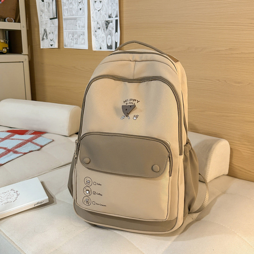 Fashionable Multi-Pocket Backpack