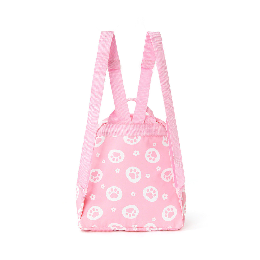 Cute Backpack with Paw Print Design Kalsten
