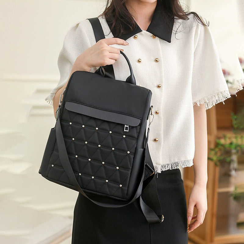 Elegant Quilted Backpack Kalsten