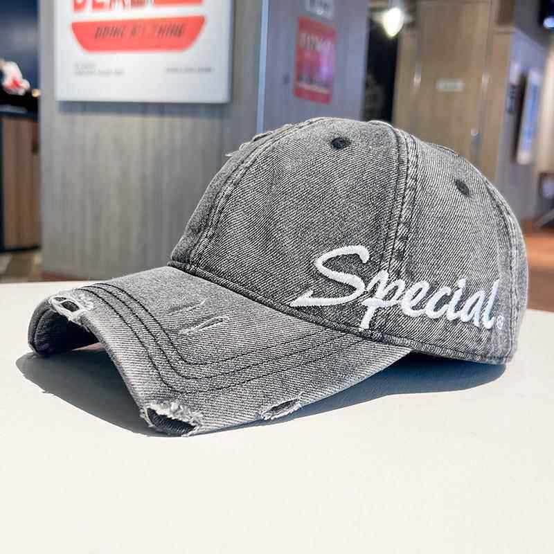 Unisex Distressed Cotton Dad Cap Kalsten