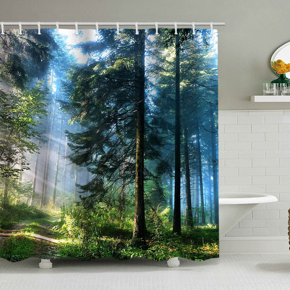 Floral Cherry Blossom Shower Curtain Kalsten